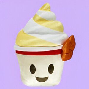 DISNEY PARKS Aloha Plush Enchanted Tiki Room Pineapple Dole Whip Plush